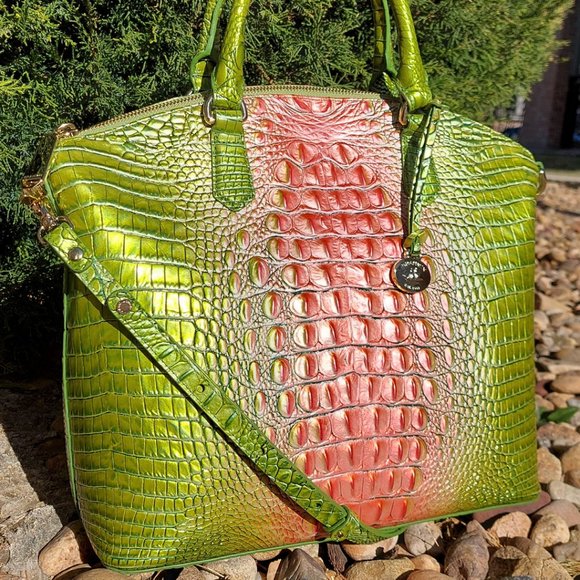 Brahmin Handbags - Brahmin Watermelon Melbourne Large Duxbury Satchel